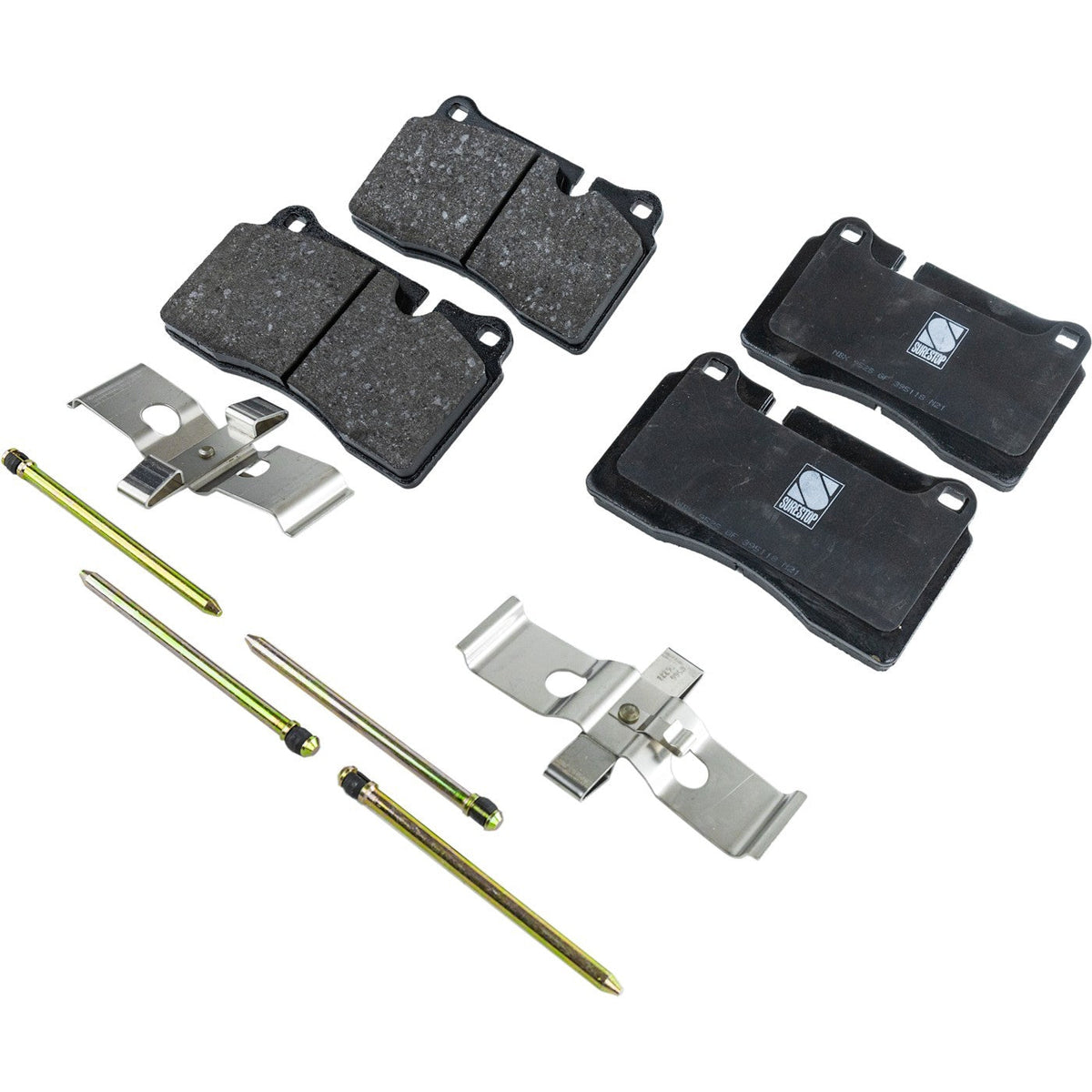 Front and Rear Brake Pads Set 2 Piston for Volkswagen Touareg 2006-2010