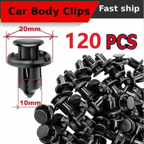 120pcs Push Type Retainer Clips for Honda