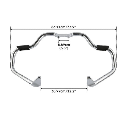 Mustache Engine Guard Crash Bar for Indian Chieftain (2016–2025)