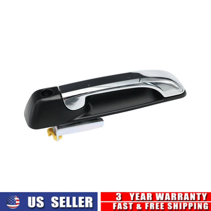 Exterior Door Handle (Left, Driver Side) - Chrome & Black for Ram