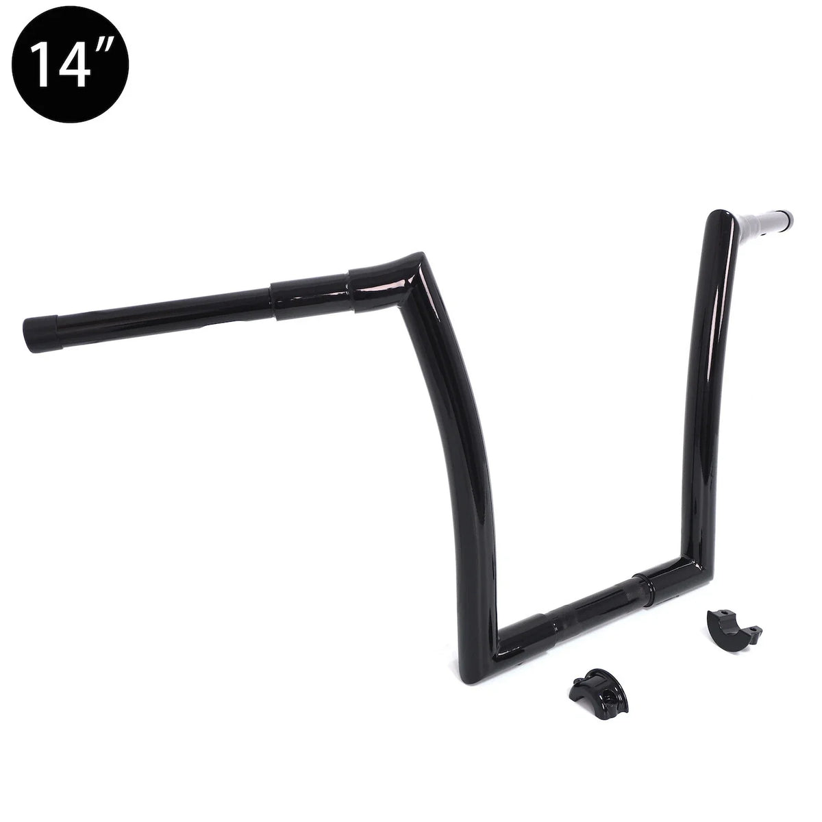 Ape Hanger Handlebar 14" Black for Harley FLTRX Road Glide 2015-2020
