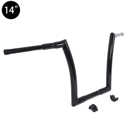 Ape Hanger Handlebar 14" Black for Harley FLTRX Road Glide 2015-2020