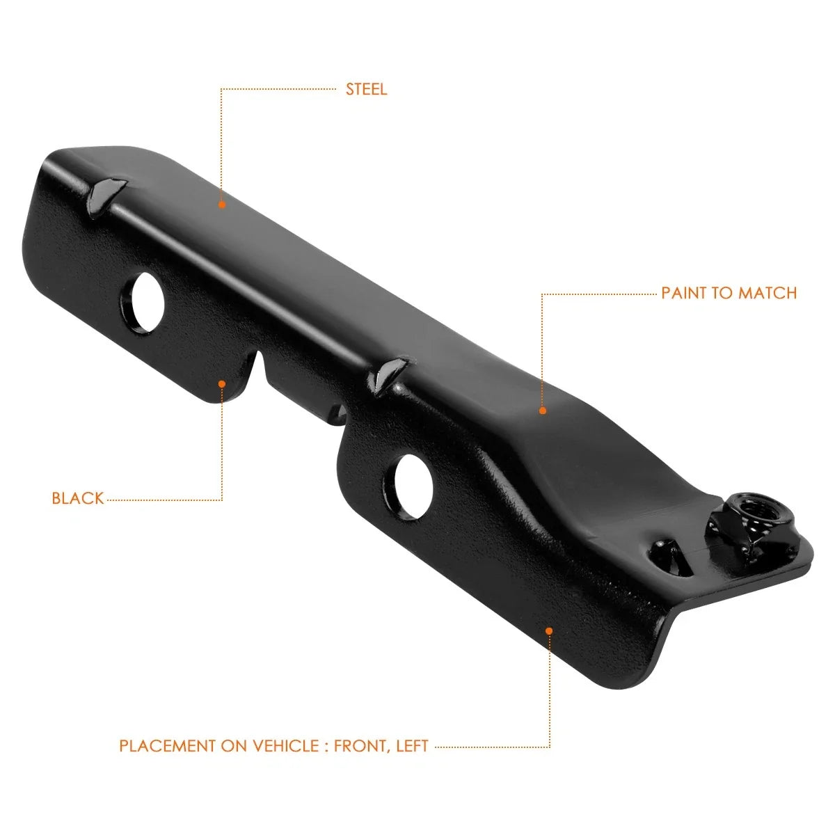Hood Body Half Hinge Driver Side for Chevy Impala Limited 2006-2016