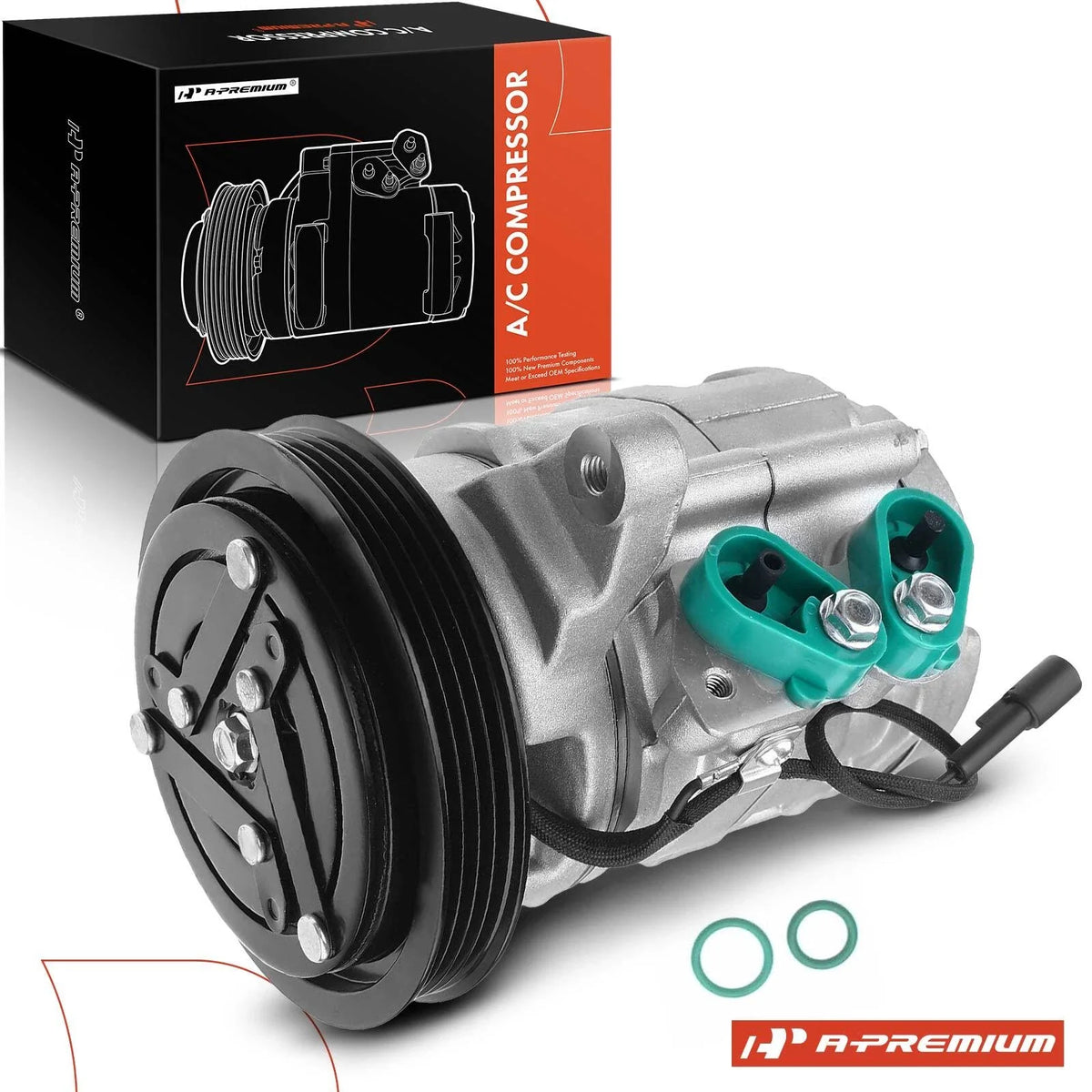 A/C Compressor with Clutch for Chevrolet Tracker (1999–2000)