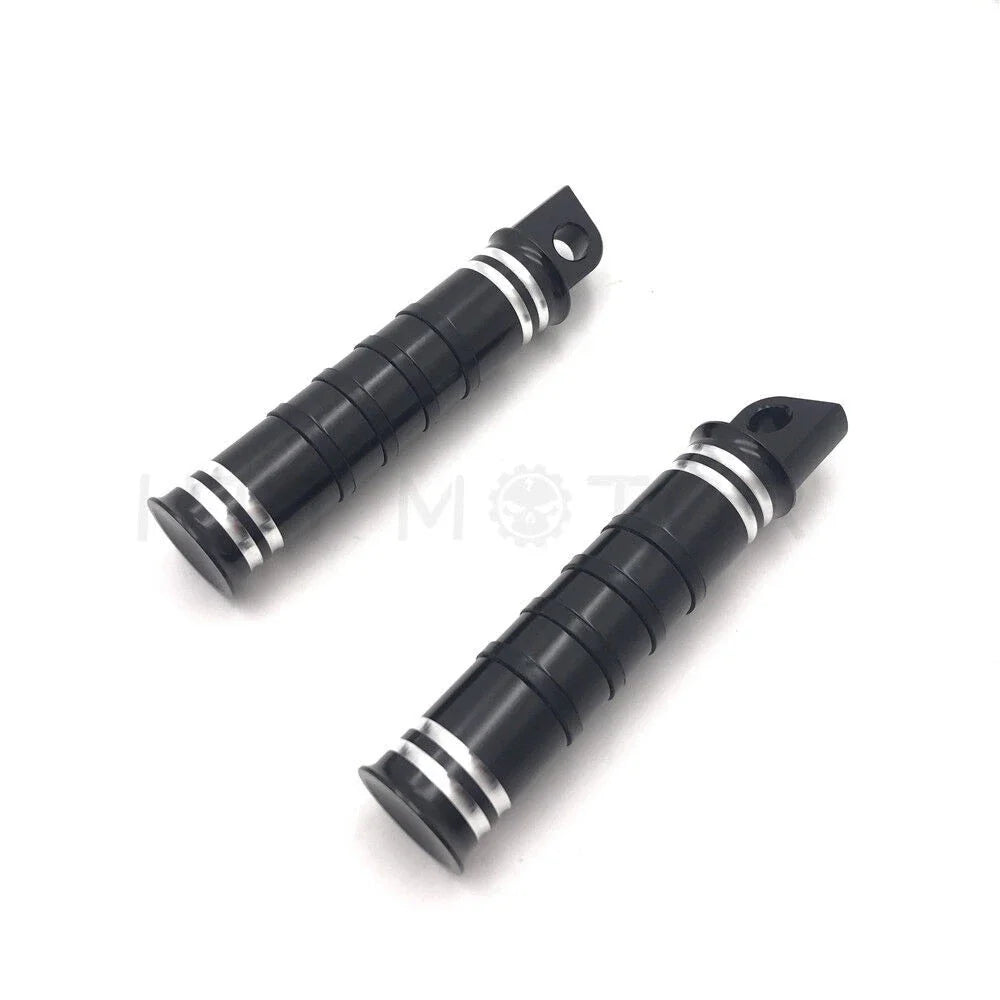 CNC Cut Edge Foot Pegs for Harley Touring, Dyna, Softail, Sportster