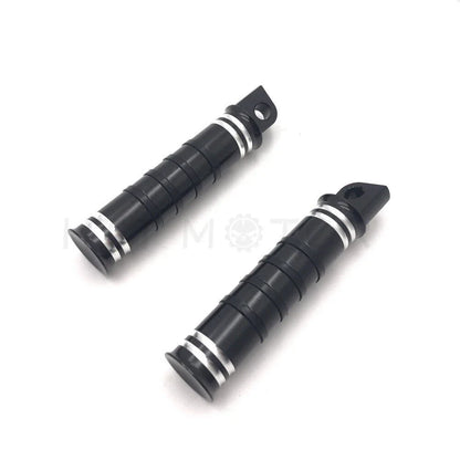 CNC Cut Edge Foot Pegs for Harley Touring, Dyna, Softail, Sportster