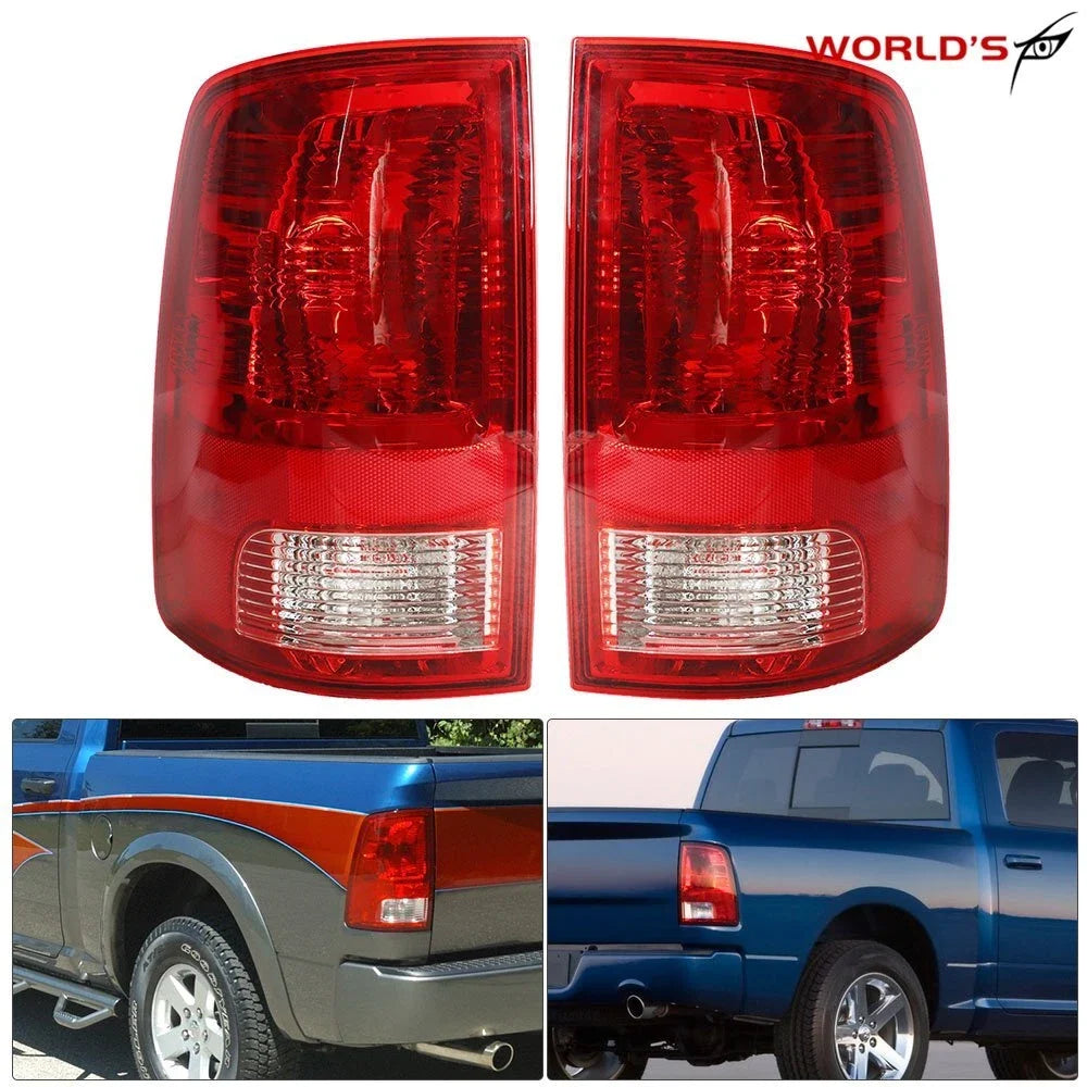 Pair Tail Lights for Dodge Ram 1500 2500 3500 (2009–2018)