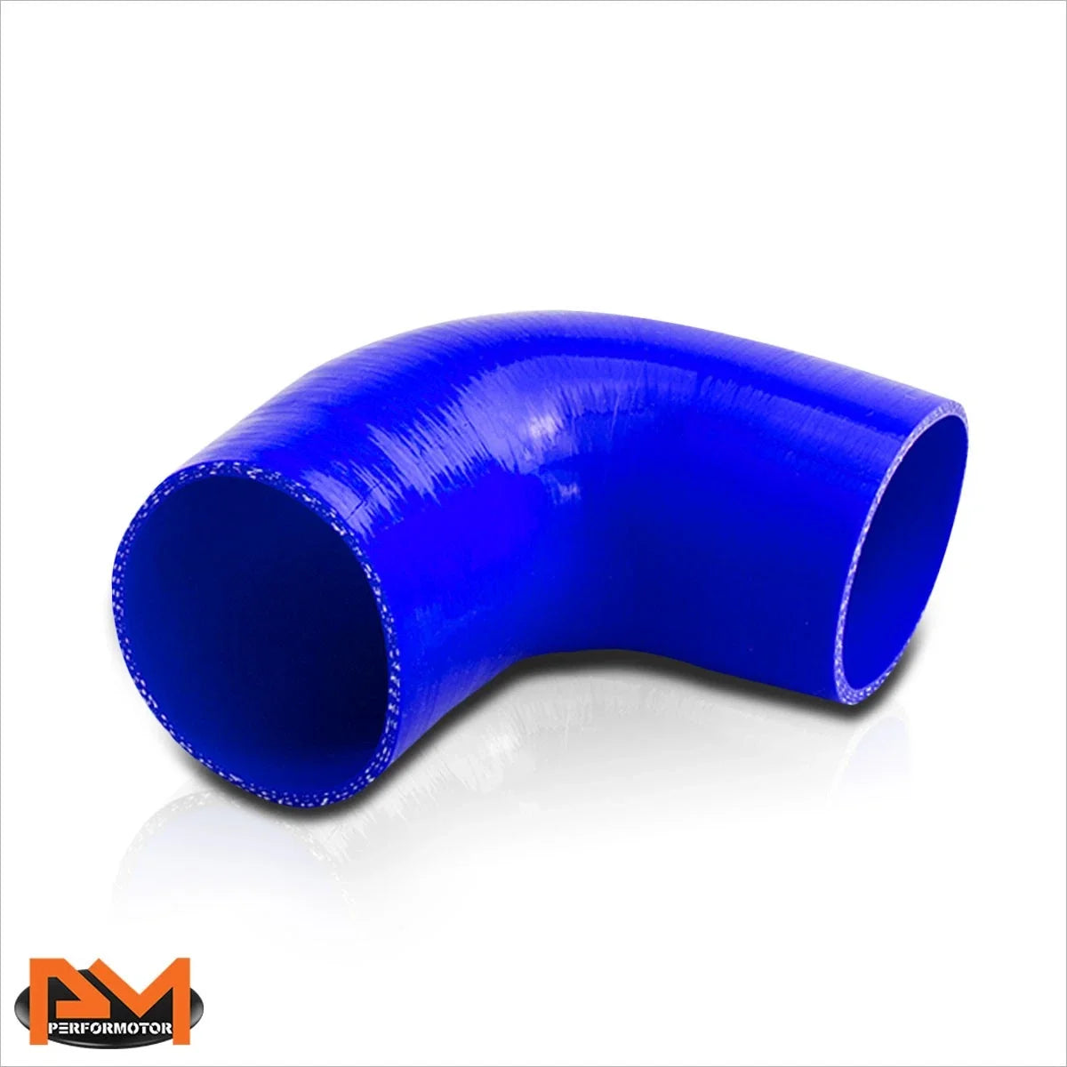 90 Elbow Coupler 3" Silicone Pipe Hose for Turbo Intake/Compressor (N/A)
