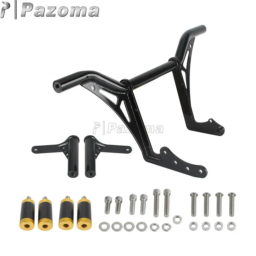 Saddlebag Guards & Front Crash Bar for 2022 Softail Low Rider ST