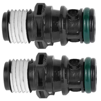 1/4" NPT Male Fuel Connector Set - Attwood Sprayless Marine 8838TM6