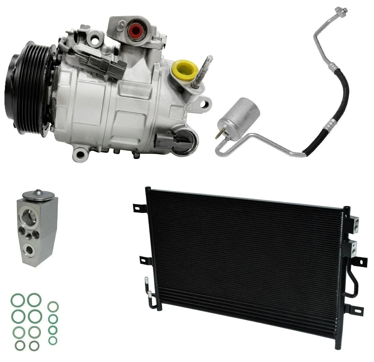 A/C Compressor Kit with Condenser for Ford Taurus SHO 3.5L (2016–2016)