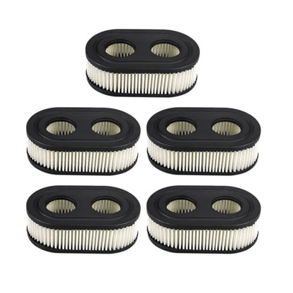 Air Filter Pack of 5 for B & Stratton Lawn Mower (593260, 798452)