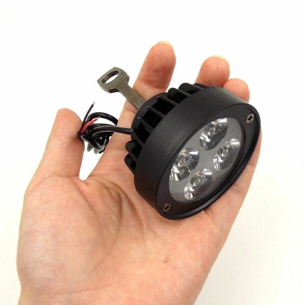 4 LED Fog Lights for Honda Motorcycle Mirror Mount