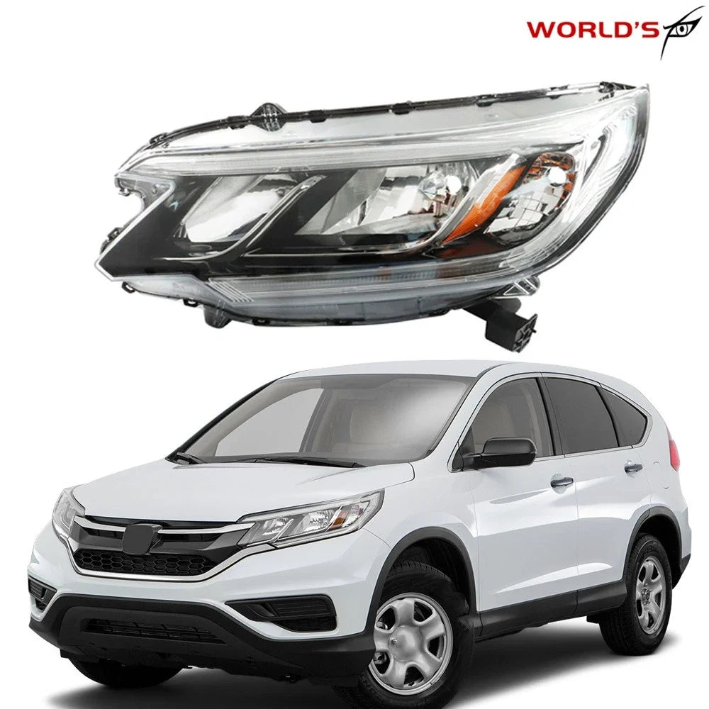 Headlight Assembly for Honda CR-V (2015–2016) Halogen with DRL Left