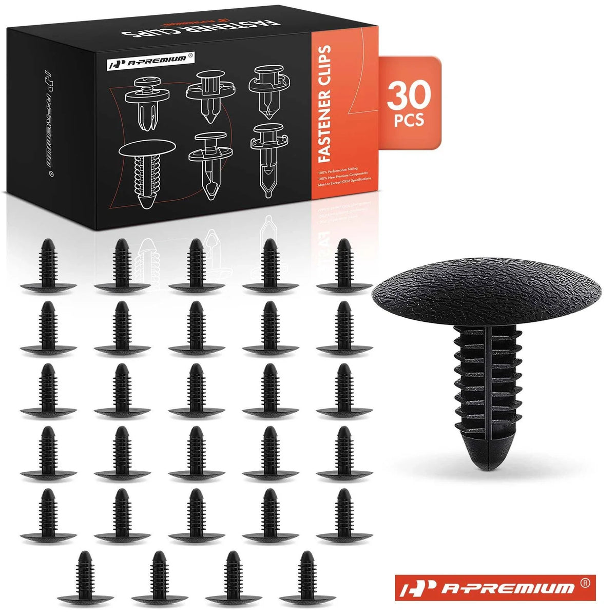 Set of 30 Trim Panel Clips for Chevy