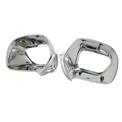 Chrome Rear-View Mirror Covers for Honda GL1800 (2001-2017)