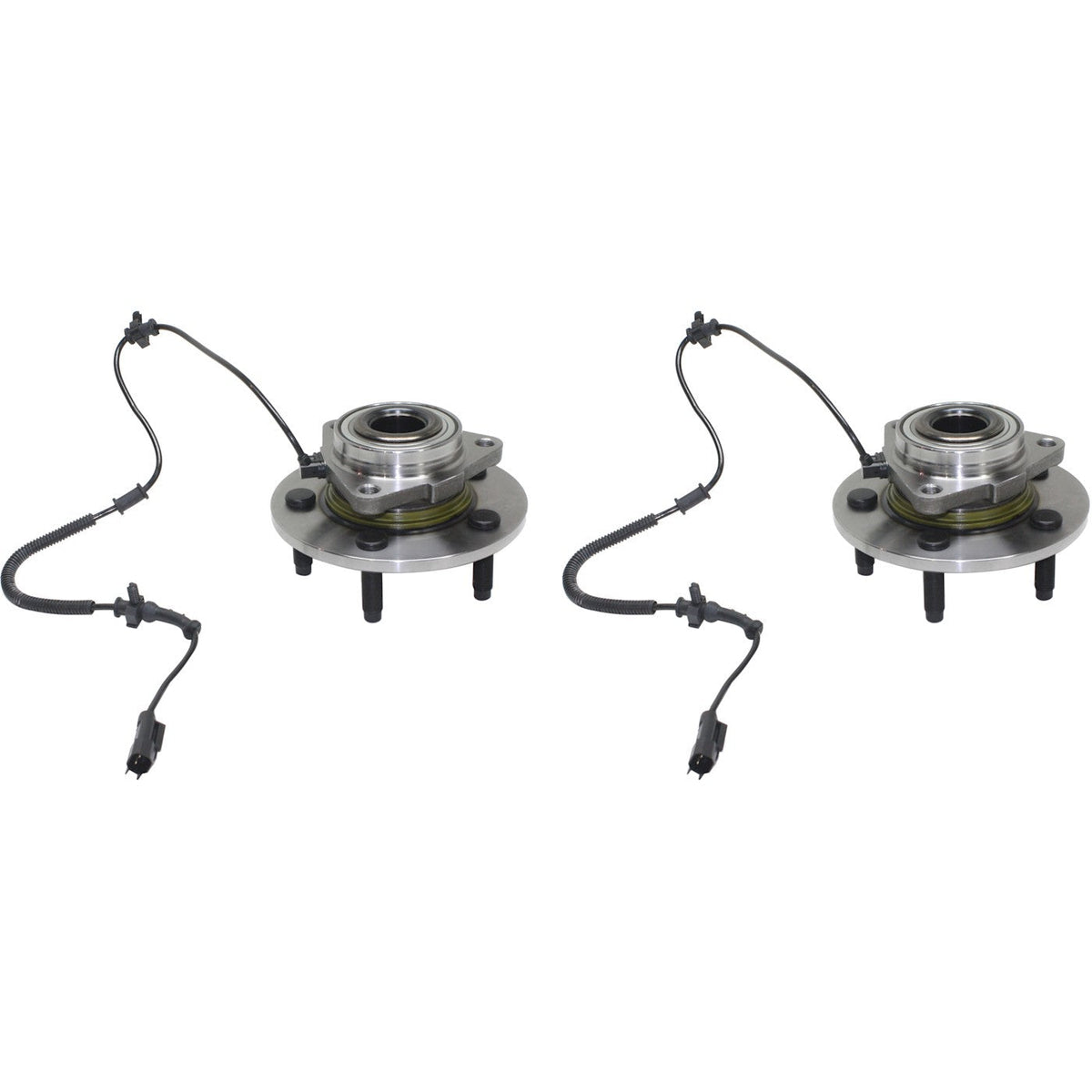 Wheel Hubs for Dodge Ram 1500 (2009–2010) Front LH & RH RWD