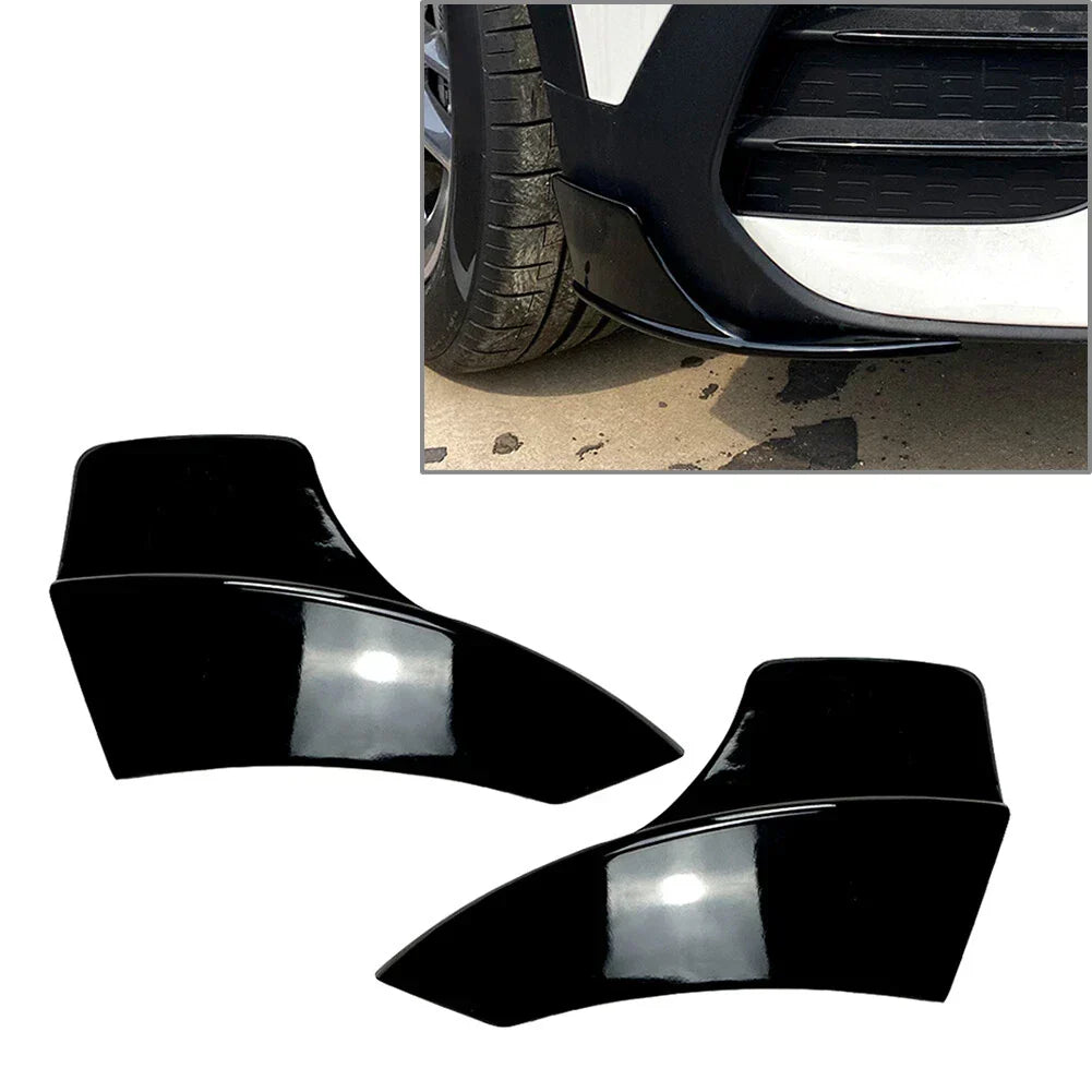 Glossy Black Front Lip Splitter for 2020-2022 Mercedes Benz GLB-Class