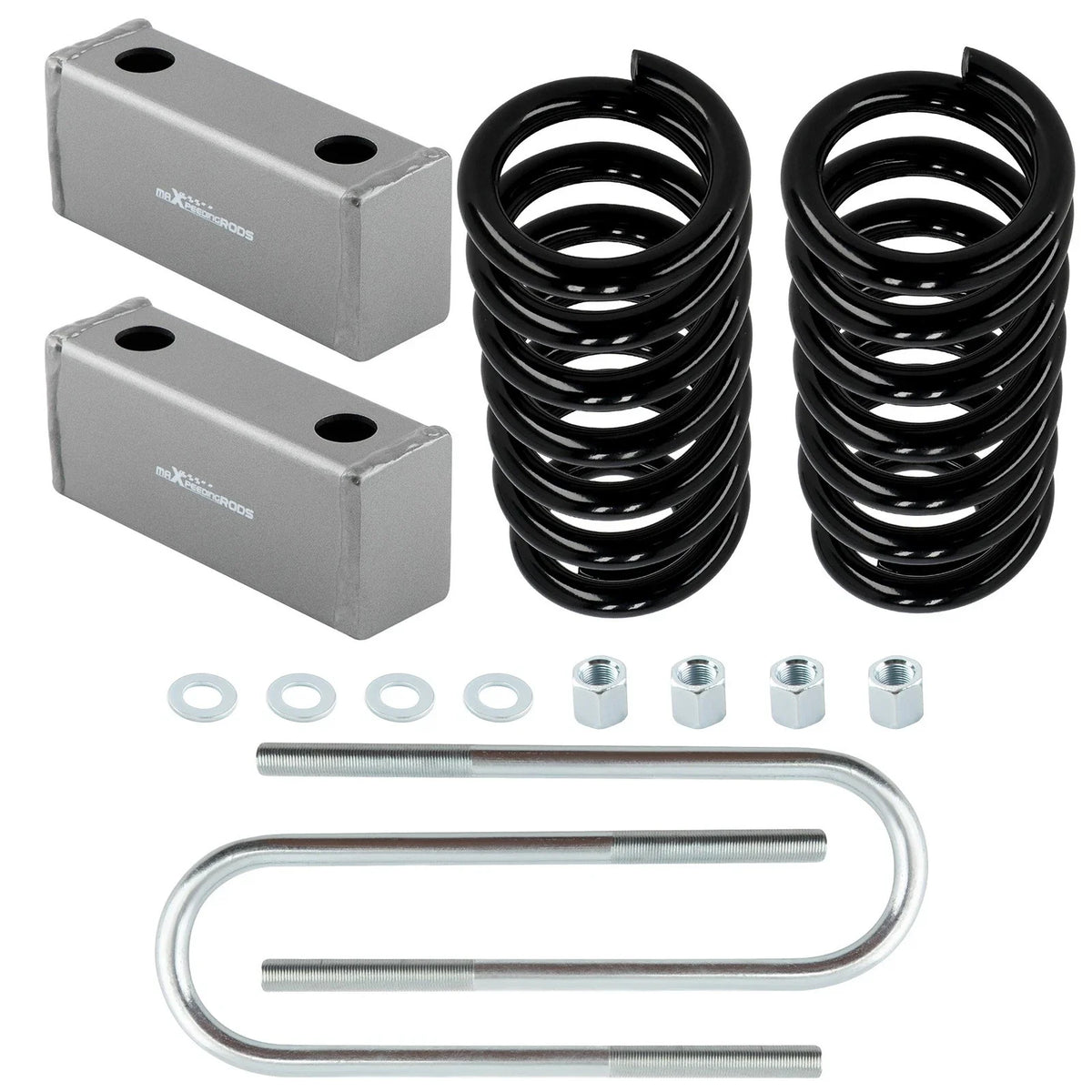Coil Springs Lowering Set 1" Front 3" Rear for Chevy C10 2WD (1963-1972)