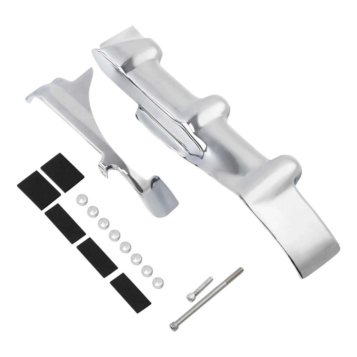 Chrome Inner Primary Cover Trims for Harley Softail 2007-2017