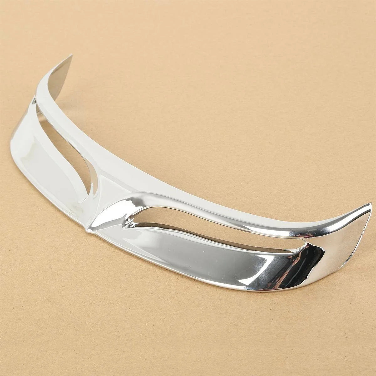 ABS Plastic Rear Fender Tip - Chrome for Harley Fatboy FLSTF 2007-2017