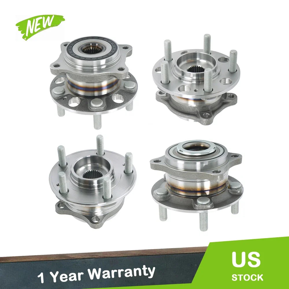 Set of 4 Wheel Bearing Hubs for Hyundai Tucson Kia Sportage (2017–2020)