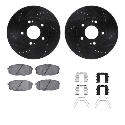 2X Brake Disc and Pad Kit for Kia Seltos