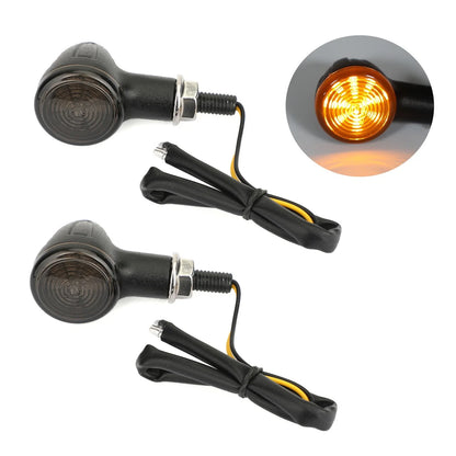 Universal Small Bullet Turn Signal Lights for Motorcycles (LED)