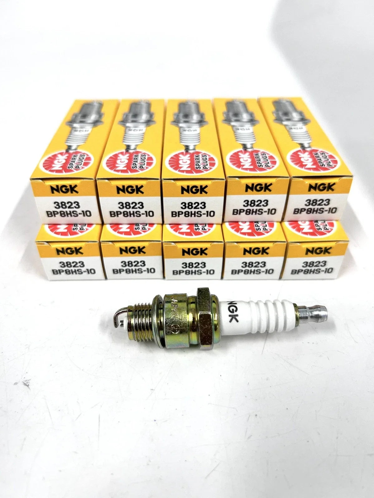 10X NGK BP8HS-10 Spark Plug for