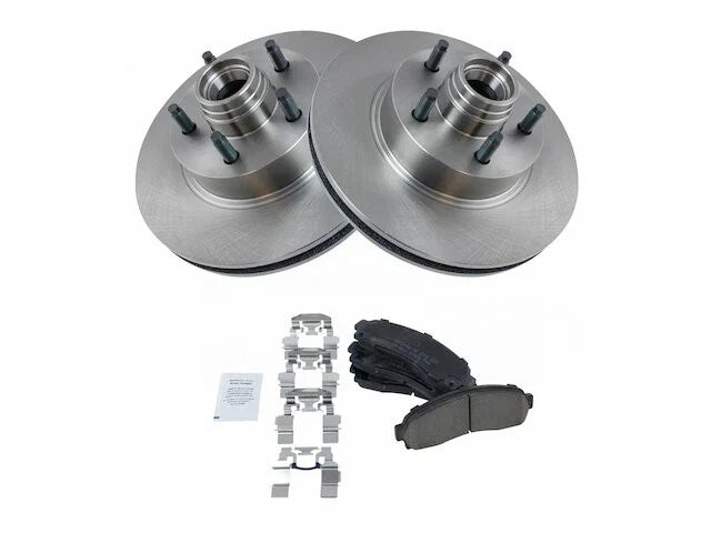Front Brake Pad and Rotor Kit for Mazda B4000 RWD (2003–2004) HW982DY