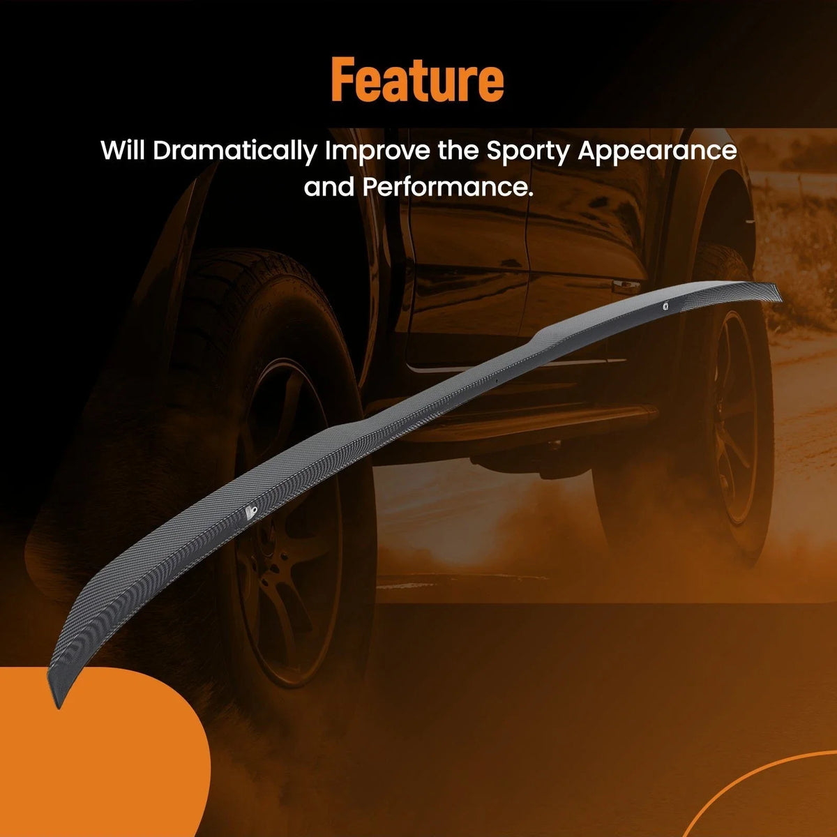 ABS Plastic Rear Trunk Spoiler for 5 Series G30 F90 (2017–2023)