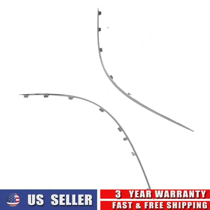 2X Front Trim Strip for Mercedes-Benz E320 E350 E550 E63 AMG (2007–2009)