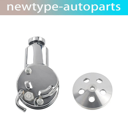 Saginaw Power Steering Pump Bracket & Pulley Kit for 350 400 305 Chevy
