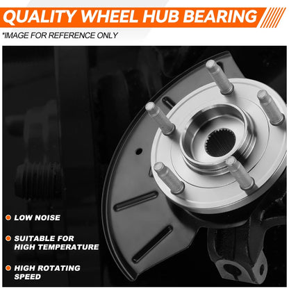 Front Right Knuckle Assembly for Ford Escape/Tribute/Mariner 2001-2012