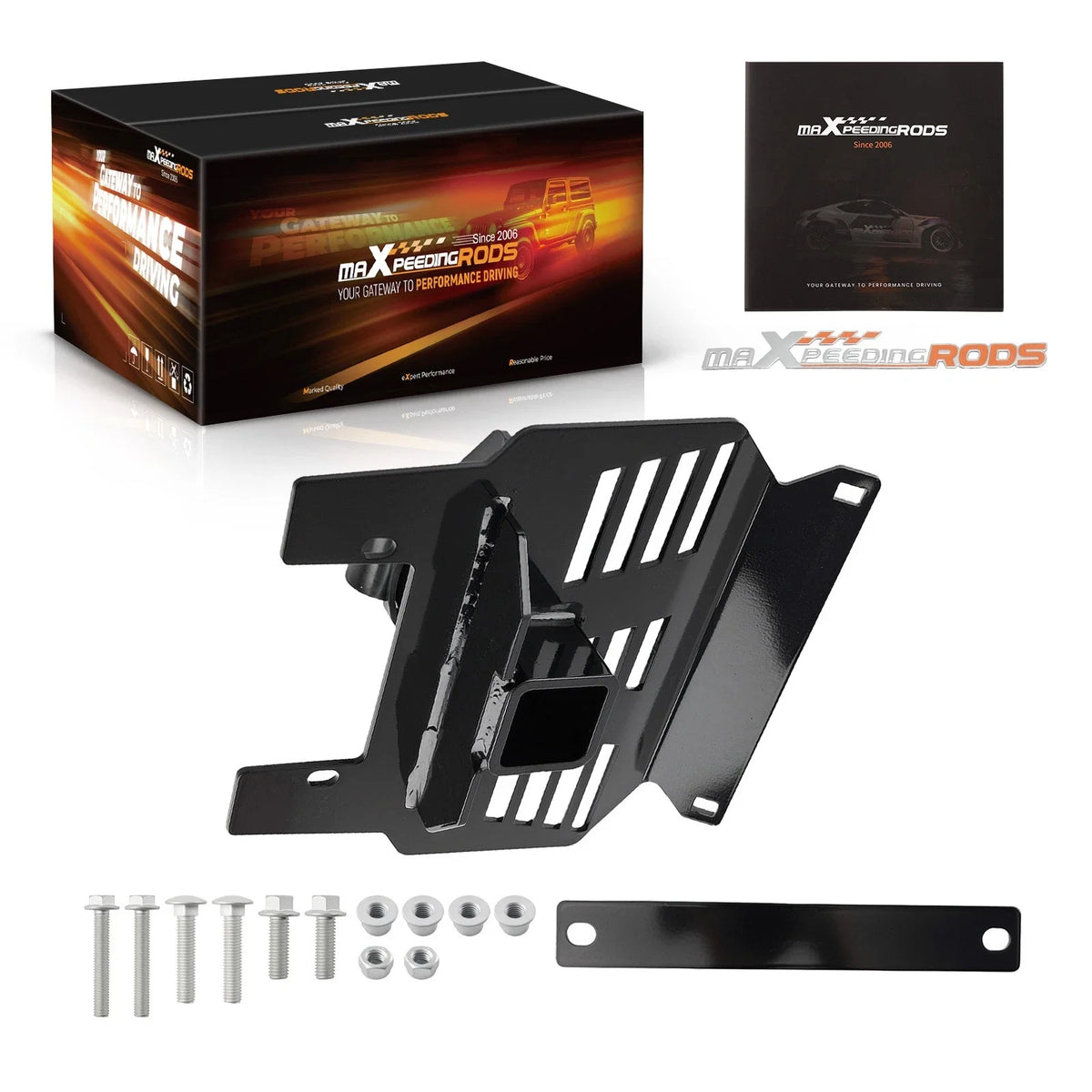 2" Front Hitch System Kit for Honda Pioneer 1000/1000-5 (2022–2025) Black