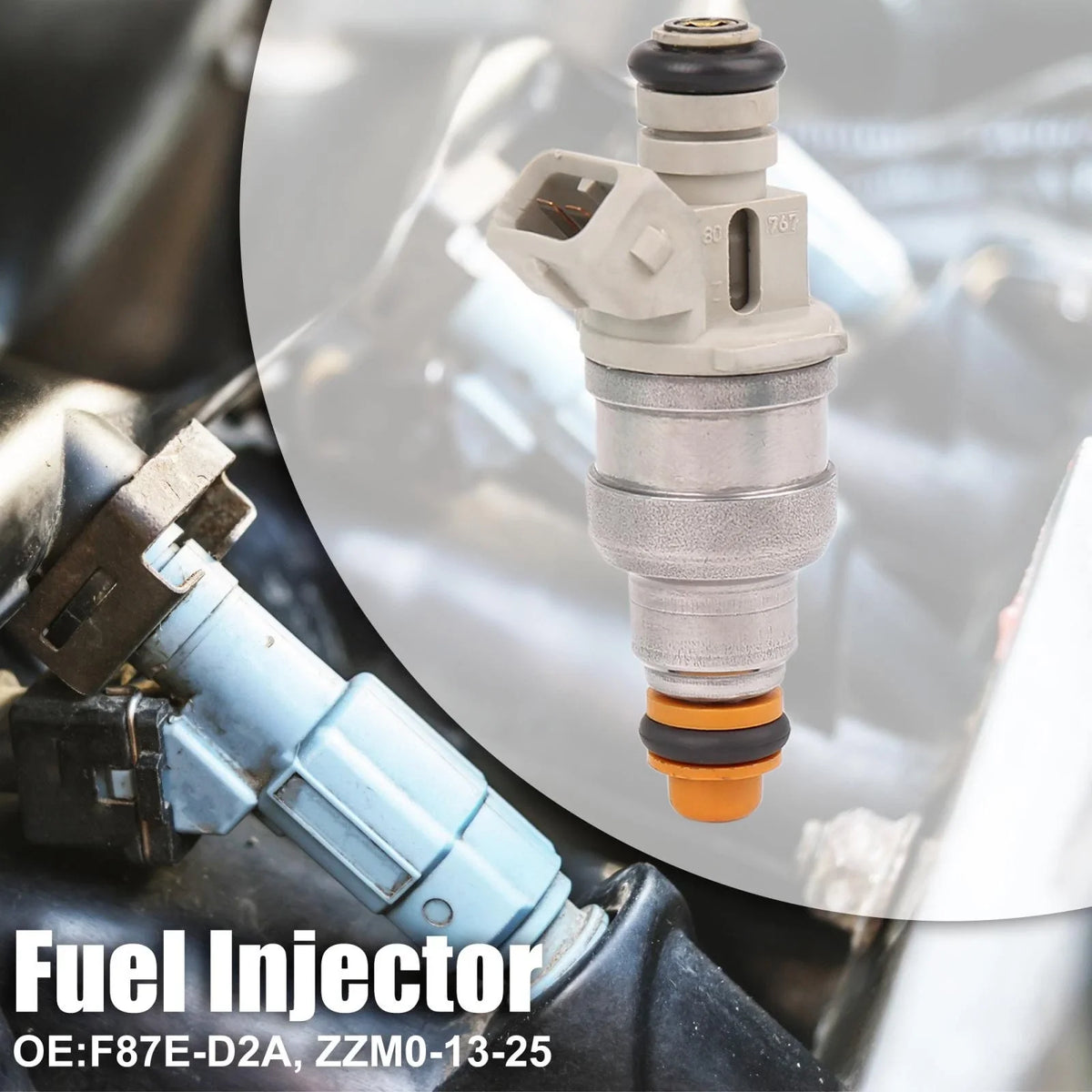 Fuel Injector F87E-D2A ZZM0-13-25 for Ford Ranger, Mazda B2500 (1998–2001)