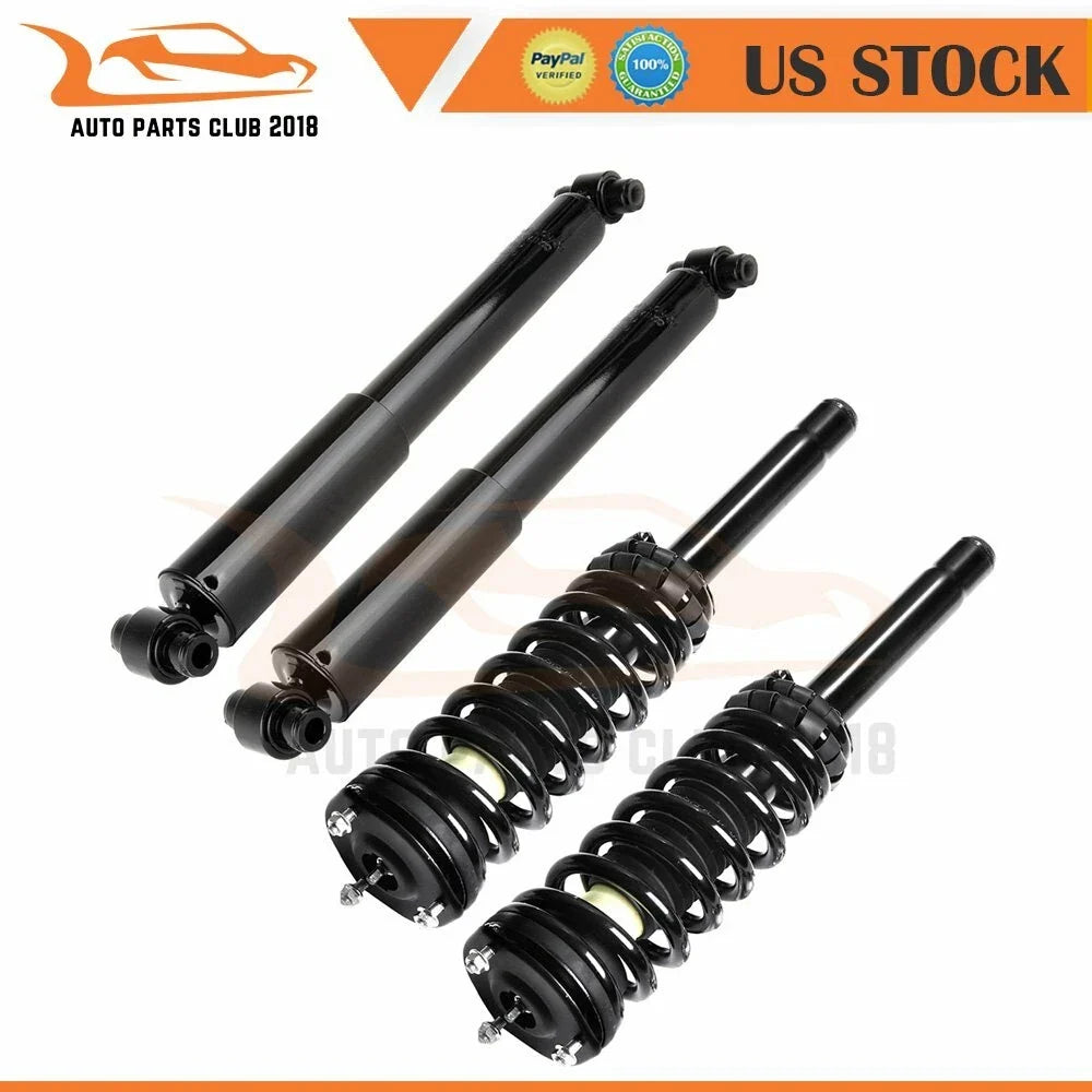 Front Complete Struts & Rear Shocks for Ford Fusion (2006–2012)