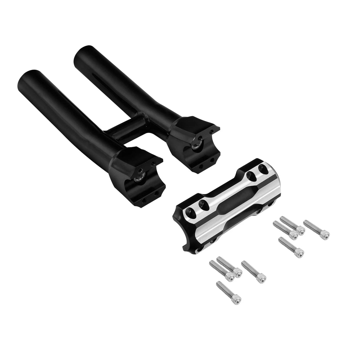 Handlebar Riser Clamps for 1.25" Bar Harley Softail/Road Glide (1999–2024)
