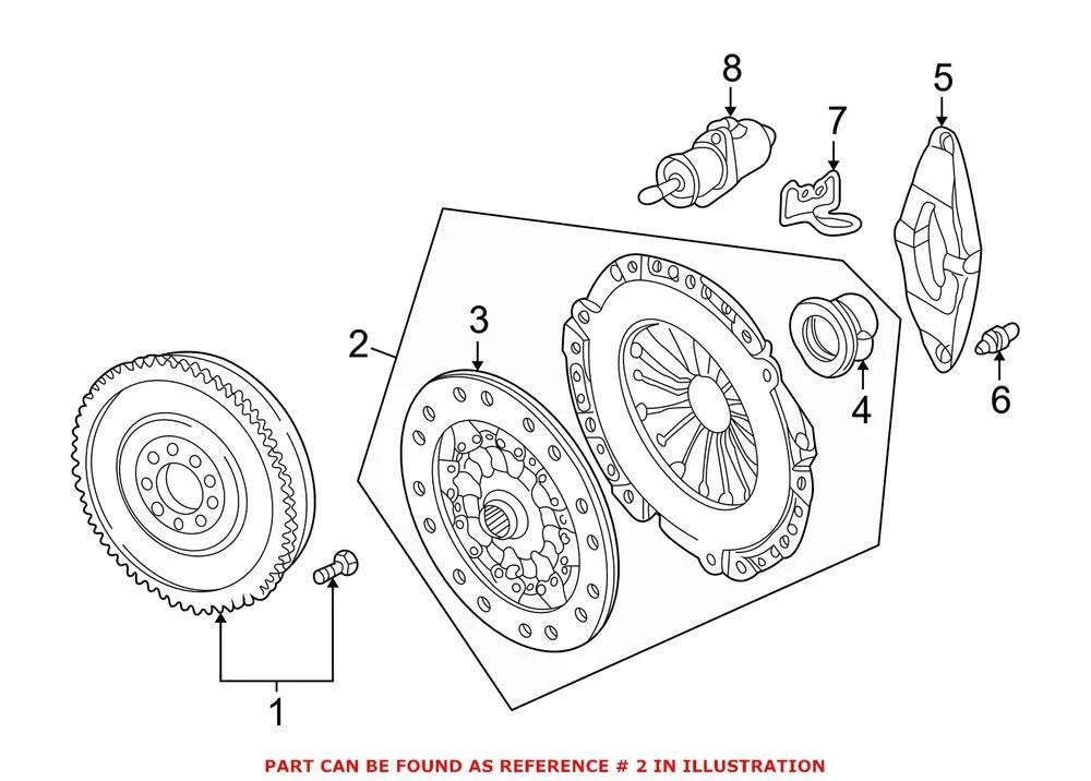 Clutch Kit for BMW 335i xDrive, 335xi, 535i xDrive, 535xi (2007–2013)
