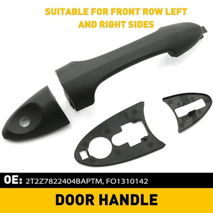 Front Left/Right Door Handle for Ford Focus 2000–2007 Smooth Black