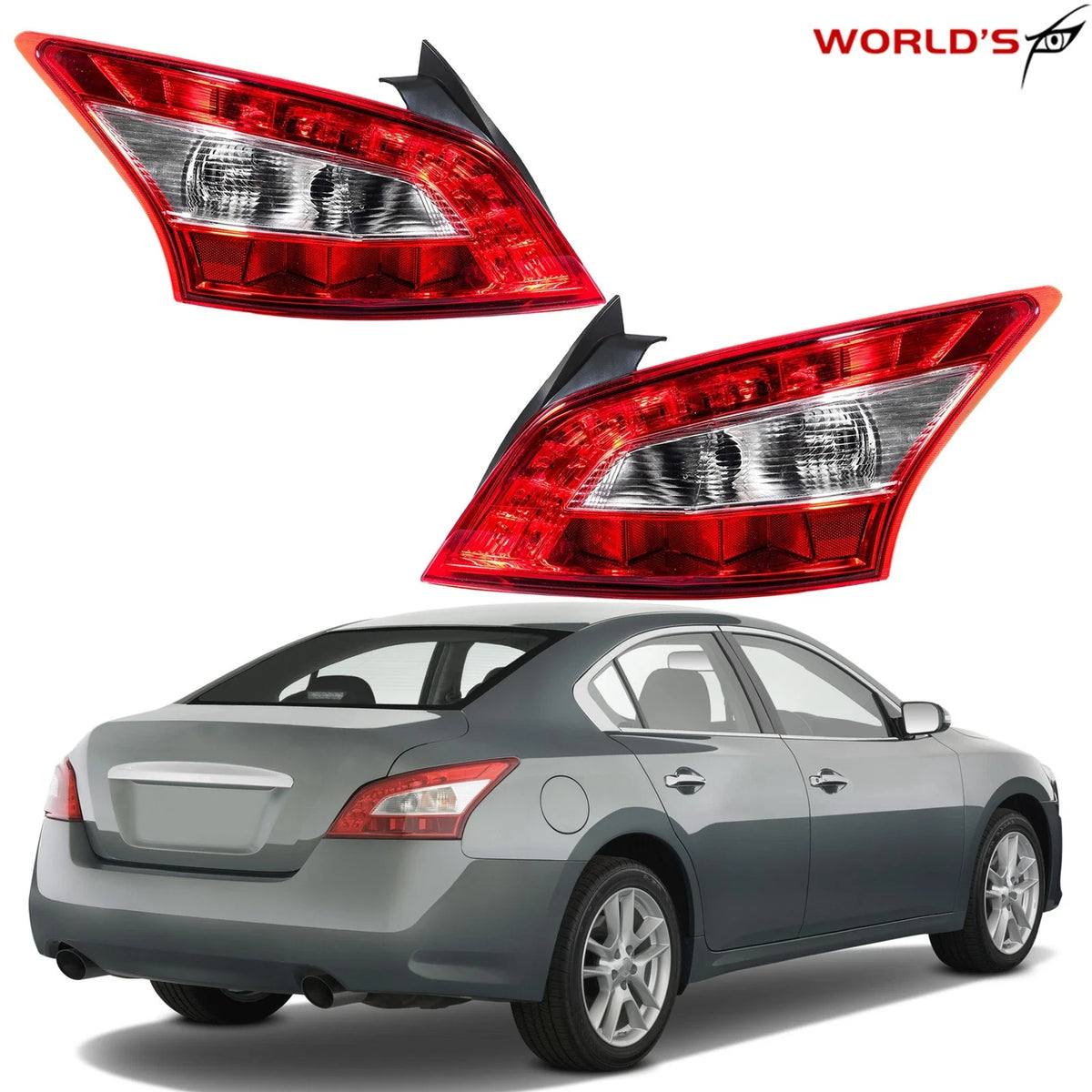 2X Tail Lights for Nissan Maxima (2009–2011) Halogen Left + Right