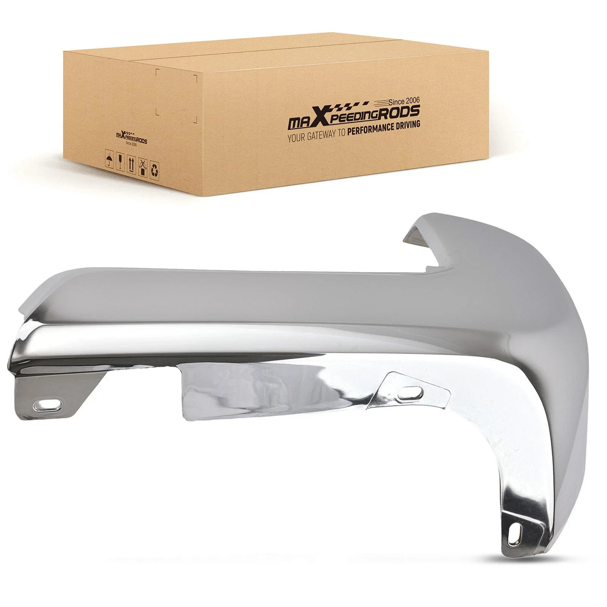 Right Rear Bumper End Chrome for Toyota Tacoma (2016–2023)