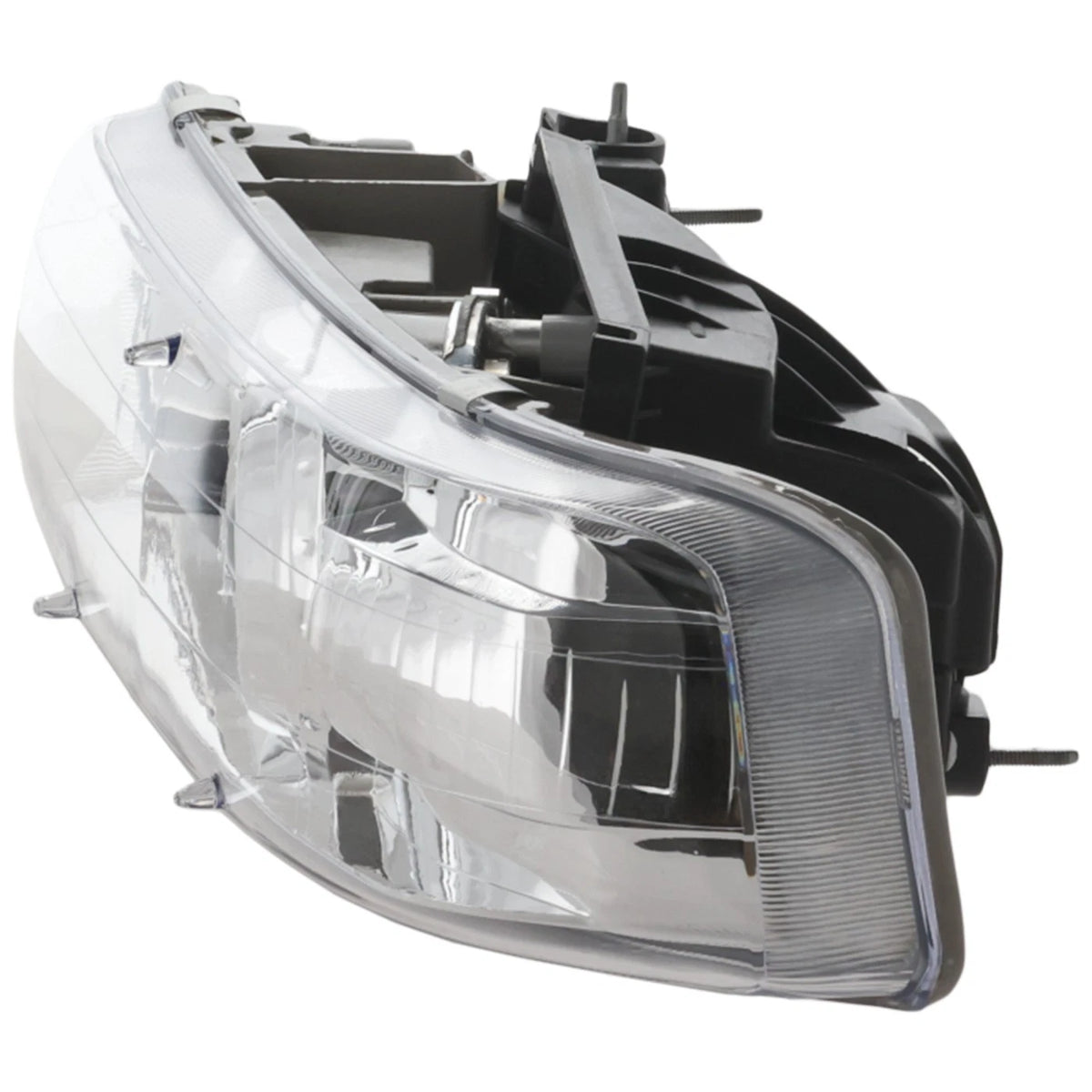 Projector Headlight Set for Chevrolet Silverado 1500 (1999–2002) Halogen w/ Bulbs