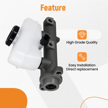 Brake Master Cylinder 1 Inch Bore for 1999-2004 Mustang 3.8L V6
