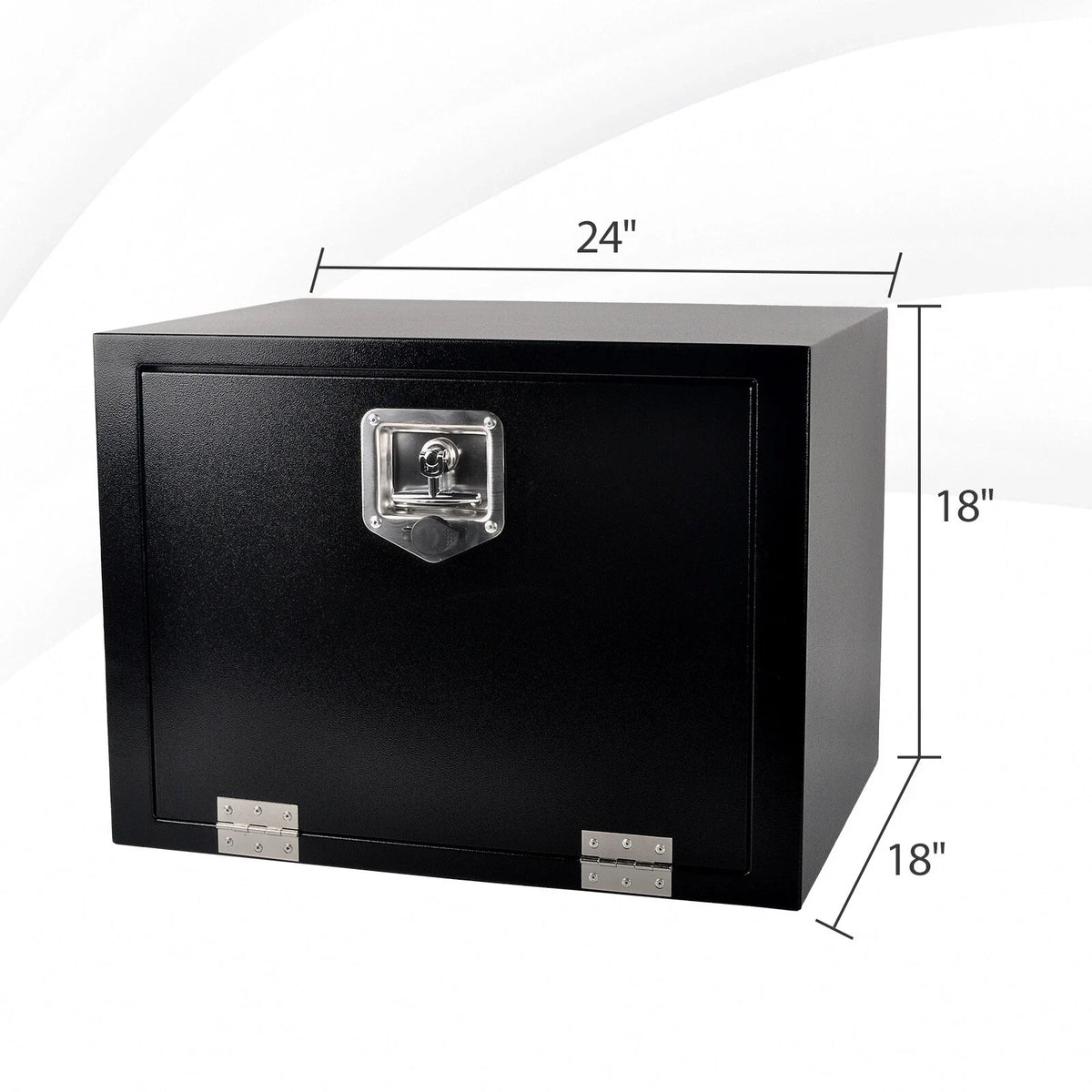 Set of 2 Steel Tool Boxes for Pickup Truck (24" 26" 30" 35" 36" 48")
