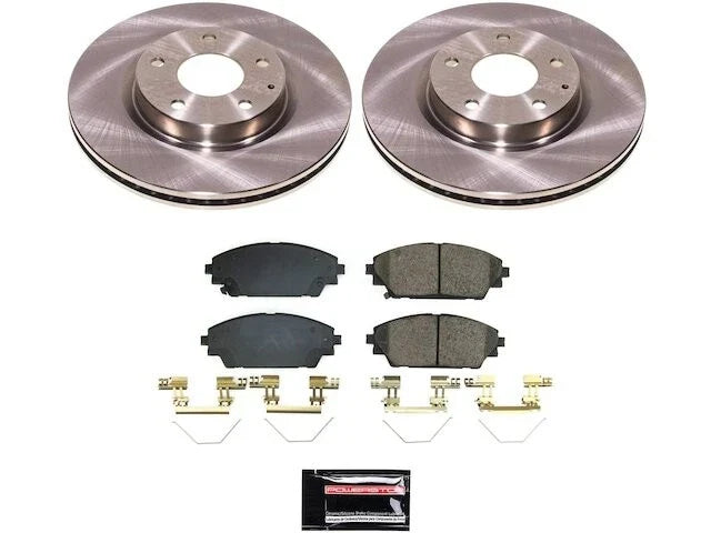 Front Brake Pad and Rotor Kit for Mazda CX-30 (2020–2024) VZ558FF