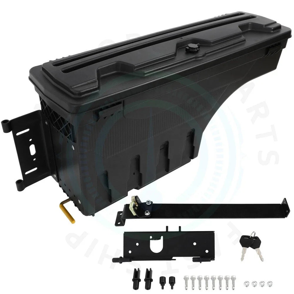 Left Side Swing Utility Storage Box for Nissan Frontier (2005–2019)