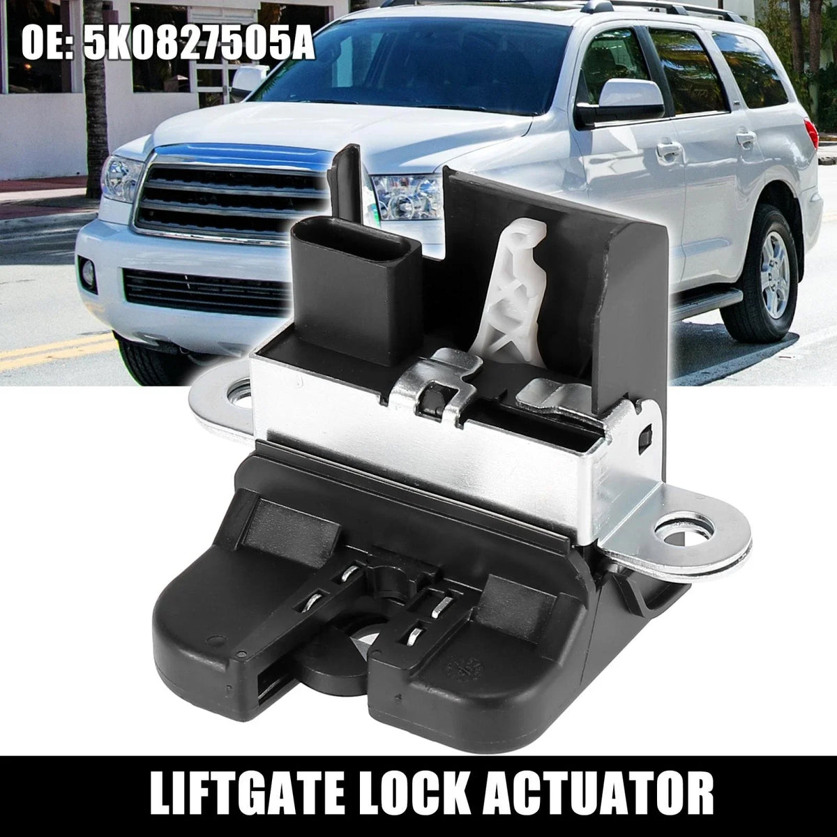 Tailgate Liftgate Latch Actuator 5K0827505A for Volkswagen Golf GTI (2015–2021)