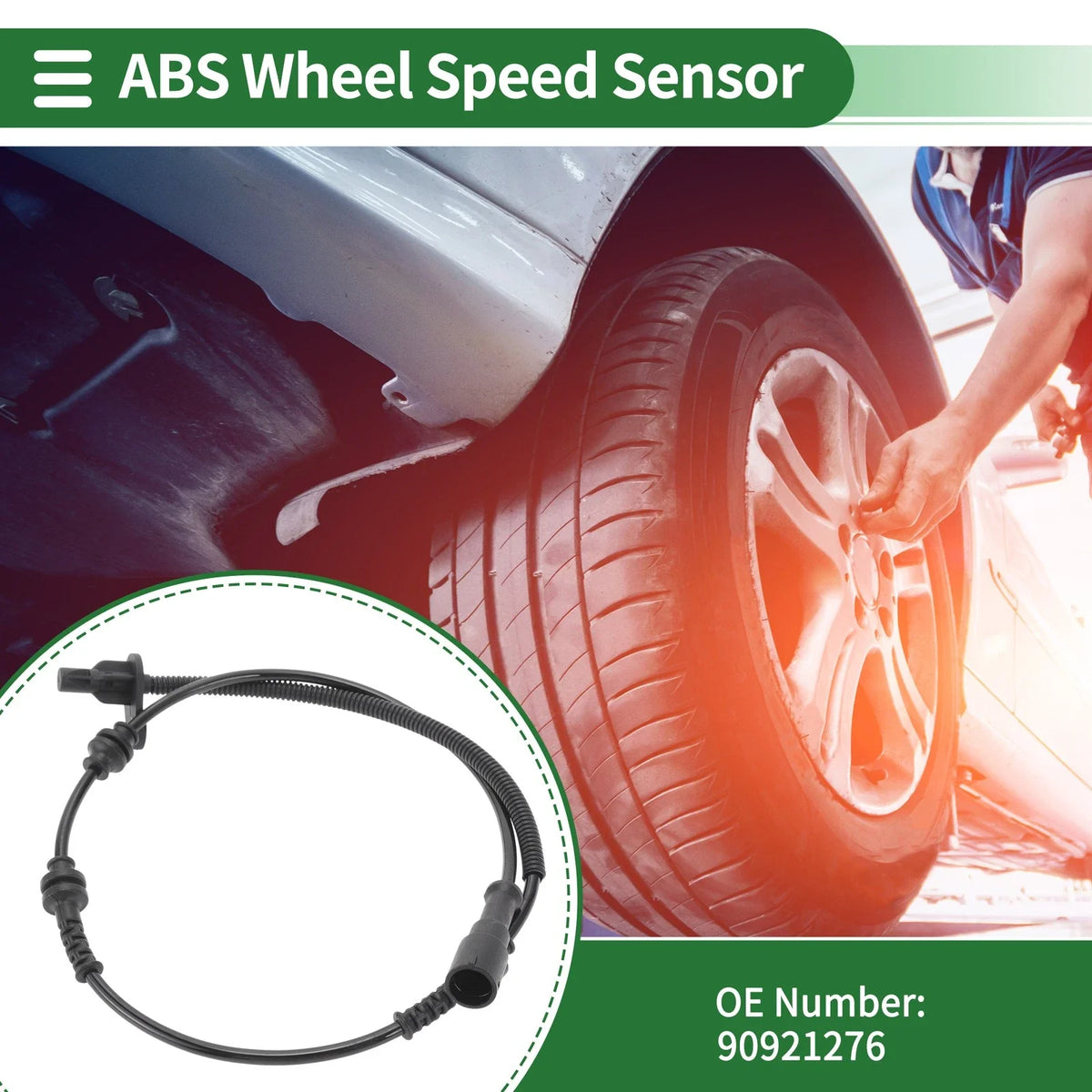 ABS Wheel Speed Sensor No. 90921276 for Buick Excelle (2004–2014) Front Left
