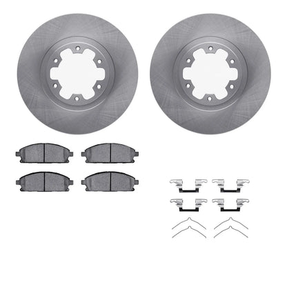 Brake Disc and Pad Set - 2X for Nissan Pathfinder 2005-2012
